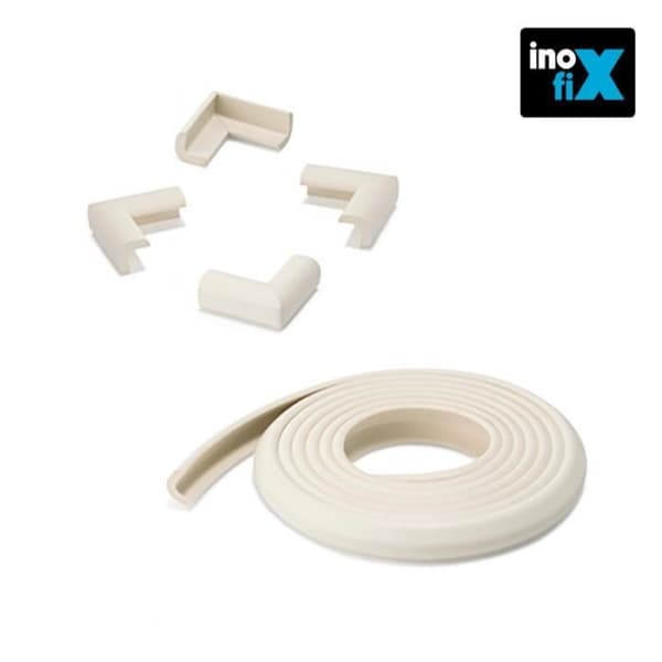Hörnskyddsrulle - INOFIX - 2 meter lång - Vit