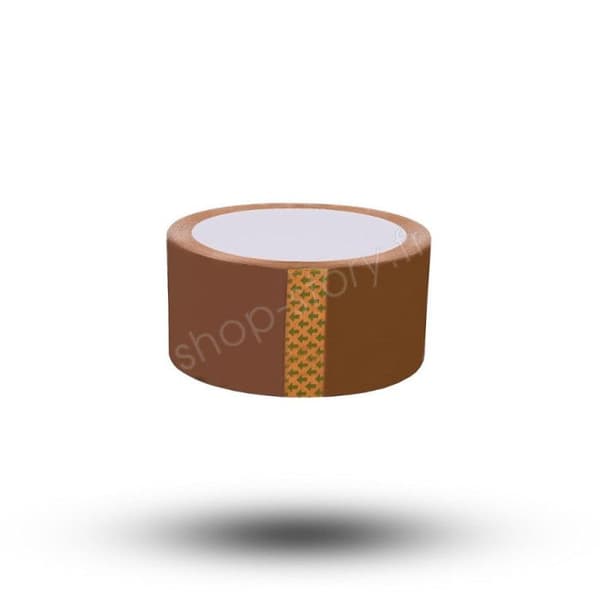 Rullarna av tejp - BROWNTAPE - Pack med 6 - 50M x 48mm - Brun - Akryl