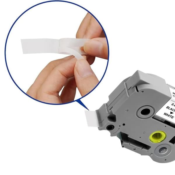 6-pack Etiketter - Phonillico® - Band 12mm x 8m - Kompatibel med Brother P-touch - Varierade färger