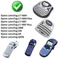 Miniatyrbild 2 av 6: Lot av 5 Etiketter - Phonillico® - Kompatibel med Dymo LetraTag - 12mm - 4m - Plastisk