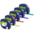 Miniatyrbild 1 av 6: Lot av 5 Etiketter - Phonillico® - Kompatibel med Dymo LetraTag - 12mm - 4m - Plastisk
