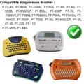 Miniatyrbild 2 av 6: Etiquettes Blanc - Phonillico® - MK221 - Ruban 9mm - 8m - Kompatibel med Brother P-touch