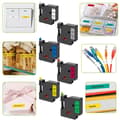 Miniatyrbild 6 av 6: Set med 6 Band - Phonillico® - Kompatibel med Dymo - 12mm x 7m - Flerfärgad - Varierande etiketter