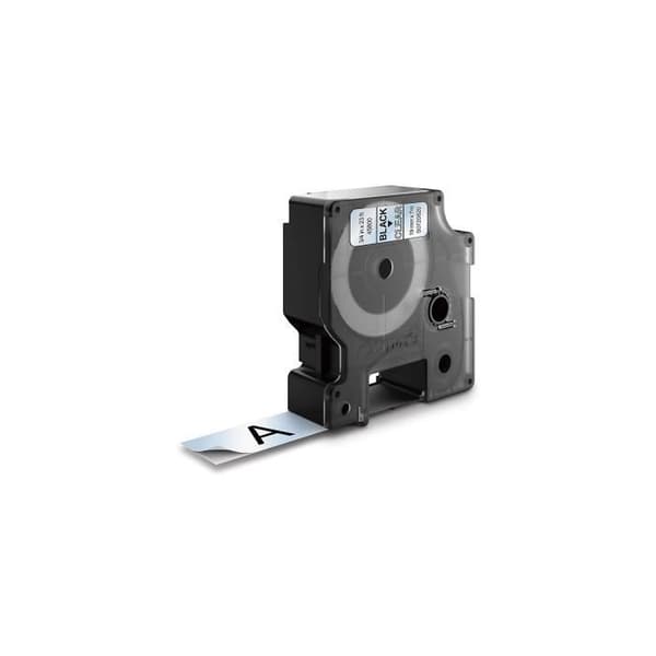 DYMO LabelManager tejpkassett D1 19mm x 7m Svart/Transparent (kompatibel med LabelManager och LabelWriter Duo)