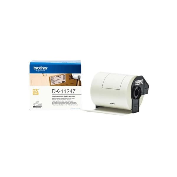 Brother fraktetikett - 103x164 mm - Direkt termiskt tryck - Vit