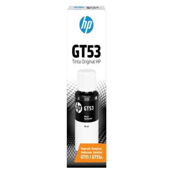 Cartucho Hp Gt53 Botella Negra M0h57al