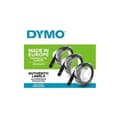 Miniatyrbild 1 av 4: DYMO-paket med 3 3D-band i blister, blank finish, 9 mm x 3 m, svart