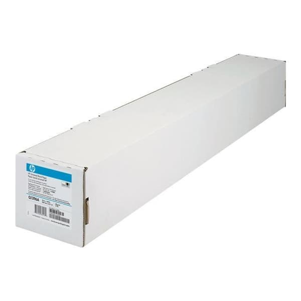 HP vanligt papper - A1-rulle (61,0 cm x 45,7 m) - Bläckstråle - ljus vit