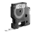 Miniatyrbild 2 av 3: Standard D1-tejp - DYMO - Svart på vitt - Polyester - 9mm x 7m