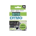 Miniatyrbild 2 av 4: DYMO - LabelManager tejpkassett D1 9mm x 7m - Svart på grönt - Kompatibel med LabelManager och LabelWriter Duo