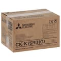 Miniatyrbild 1 av 2: Högkvalitativ MITSUBISHI CKK76RHG termiskt förbrukningsmaterial - För CP-K60DW-S - 640 utskrifter 10x15cm eller 320 utskrifter 15x20cm