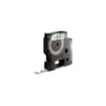 Miniatyrbild 3 av 4: DYMO LabelManager tejpkassett D1 9mm x 7m Svart/Transparent (kompatibel med LabelManager och LabelWriter Duo)