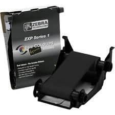 Tryckband - ZEBRA - 800011-101 - Svart - Kompatibel med Zebra ZXP Series 1