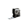 Miniatyrbild 3 av 4: DYMO LabelManager tejpkassett D1 24mm x 7m Svart/Transparent (kompatibel med LabelManager och LabelWriter Duo)