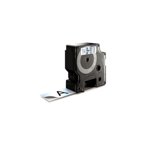 DYMO LabelManager tejpkassett D1 24mm x 7m Svart/Transparent (kompatibel med LabelManager och LabelWriter Duo)