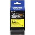 Miniatyrbild 2 av 2: Bläckband för Brother HSe HSE611E krympslang Färgbandsfärg: gul Teckenfärg: svart 5,2 mm 1.