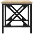 Miniatyrbillede 5 af 9: vidaXL printerstativ 40x30x31 cm konstrueret træ sort