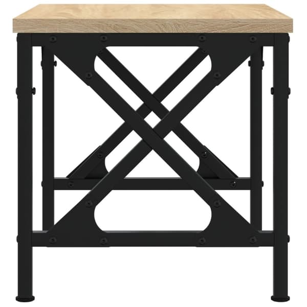 vidaXL printerstativ 40x30x31 cm konstrueret træ sort