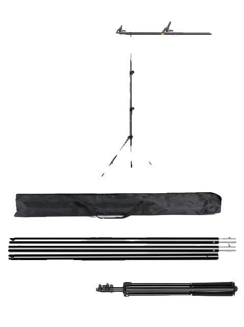 Foto Studio T-stativ, Justerbart Stödsystem, Non-Woven Muslin Bakgrunder, 102x150cm 150x200cm