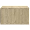 Miniatyrbilde 5 av 10: vidaXL Skriverbord sonoma eik 49x40x22,5 cm konstruert tre