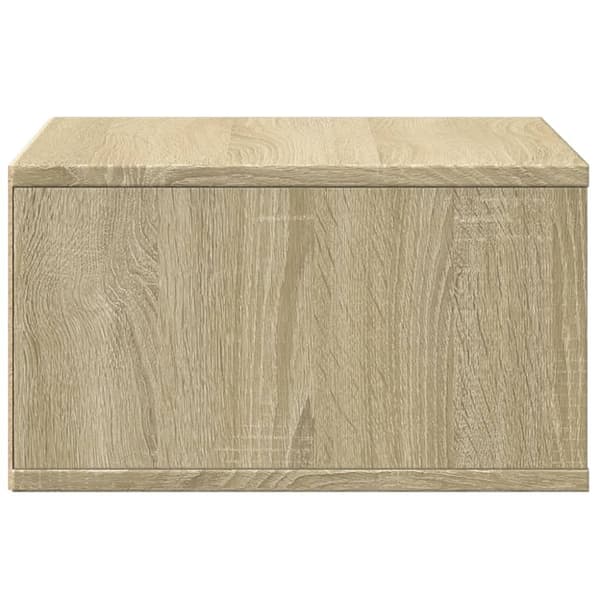 vidaXL Skriverbord sonoma eik 49x40x22,5 cm konstruert tre