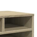 Miniatyrbilde 7 av 10: vidaXL Skriverbord sonoma eik 49x40x22,5 cm konstruert tre