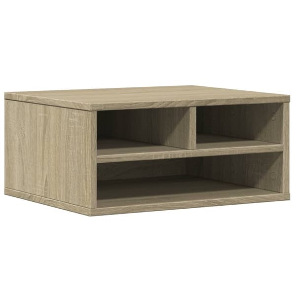 vidaXL Skrivarställ sonoma-ek 49x40x22,5 cm konstruerat trä