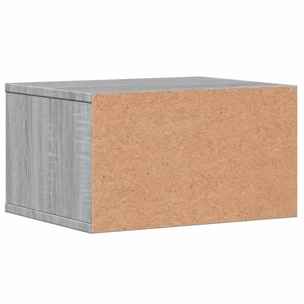 vidaXL Skrivarställ grå sonoma 40x32x22,5 cm konstruerat trä