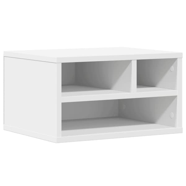 vidaXL Skriverbord hvit 40x32x22,5 cm konstruert tre
