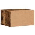 Miniatyrbilde 7 av 11: vidaXL Skriverbord røkt eik 40x32x22,5 cm konstruert tre
