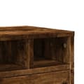 Miniatyrbilde 8 av 11: vidaXL Skriverbord røkt eik 40x32x22,5 cm konstruert tre