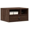 Miniatyrbilde 3 av 11: vidaXL Skriverbord brun eik 40x32x22,5 cm konstruert tre