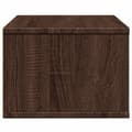 Miniatyrbilde 6 av 11: vidaXL Skriverbord brun eik 40x32x22,5 cm konstruert tre