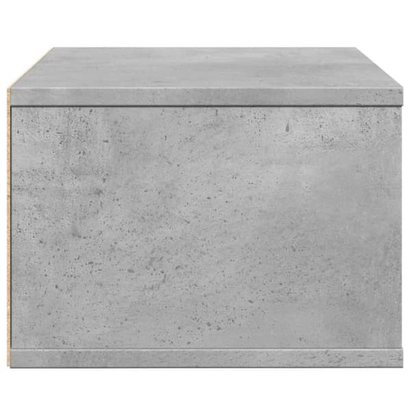 vidaXL Skriverbord grå 40x32x22,5 cm konstruert tre