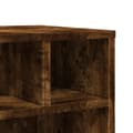 Miniatyrbilde 7 av 10: vidaXL Skriverstativ med hjul røkt eik 41x32x34,5 cm