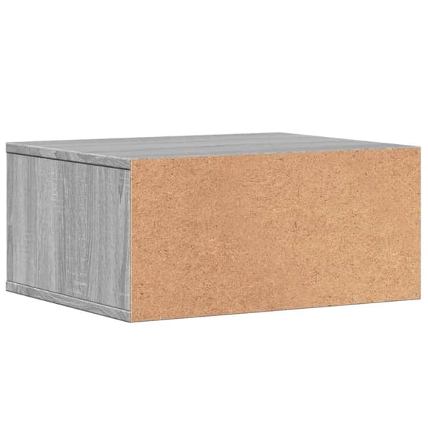 vidaXL Skriverbord grå sonoma 49x40x22,5 cm konstruert tre
