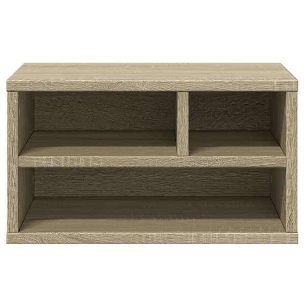 vidaXL Tulostinteline Sonoma-tammi 40x32x22,5 cm tekninen puu