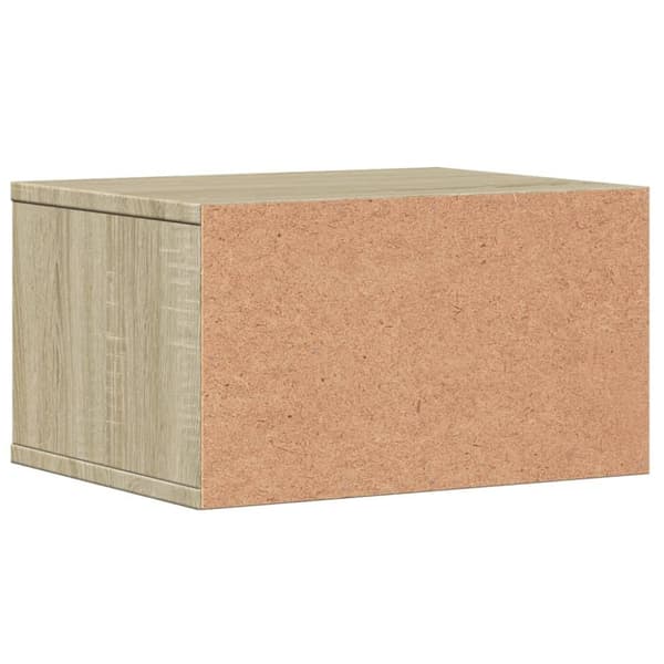 vidaXL Tulostinteline Sonoma-tammi 40x32x22,5 cm tekninen puu