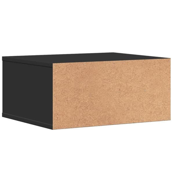 vidaXL printerstativ 49x40x22,5 cm konstrueret træ sort
