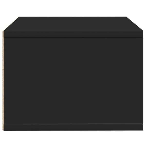 vidaXL printerstativ 40x32x22,5 cm konstrueret træ sort