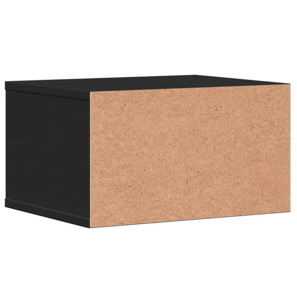 vidaXL printerstativ 40x32x22,5 cm konstrueret træ sort