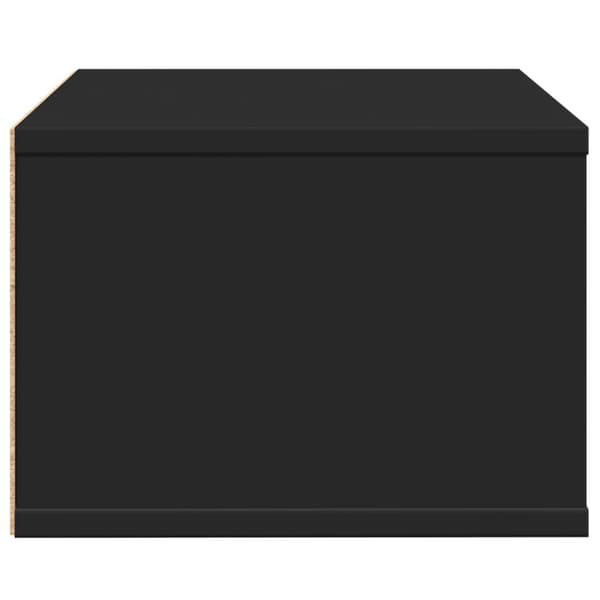 vidaXL printerstativ 40x32x22,5 cm konstrueret træ sort