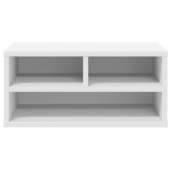 printerstativ 49x40x22,5 cm konstrueret træ hvid