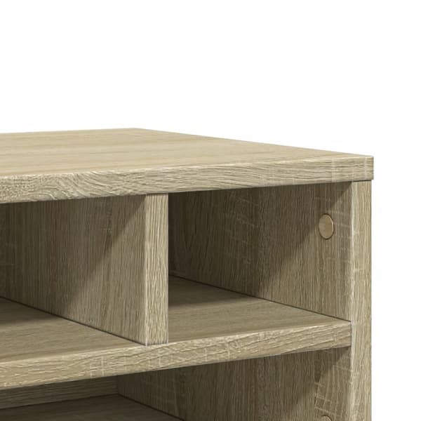 Tulostinteline Sonoma-tammi 40x32x22,5 cm tekninen puu