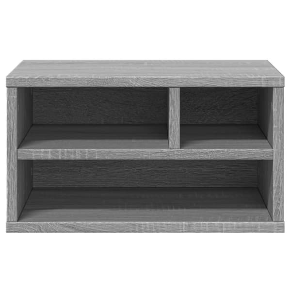 printerstativ 40x32x22,5 cm konstrueret træ grå sonoma-eg