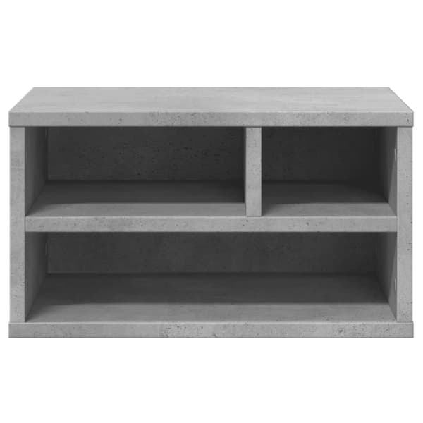 printerstativ 40x32x22,5 cm konstrueret træ betongrå
