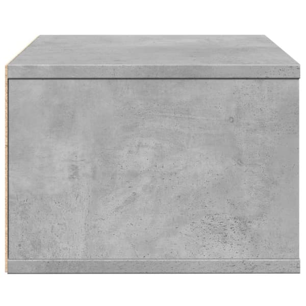 printerstativ 40x32x22,5 cm konstrueret træ betongrå