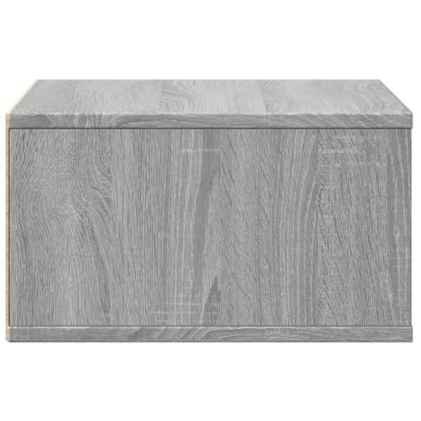 printerstativ 49x40x22,5 cm konstrueret træ grå sonoma-eg