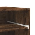 Miniatyrbillede 8 af 10: printerstativ med hjul 60x48x74 cm røget egetræsfarve