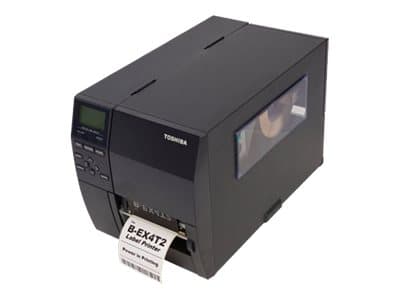 Toshiba TEC B-EX4T2-TS12-QM-R - Etikettskrivare - direkt termisk/termisk överföring - Rulle (20 cm) - 300 dpi - upp till 304 mm/sek - USB 2.0, LAN